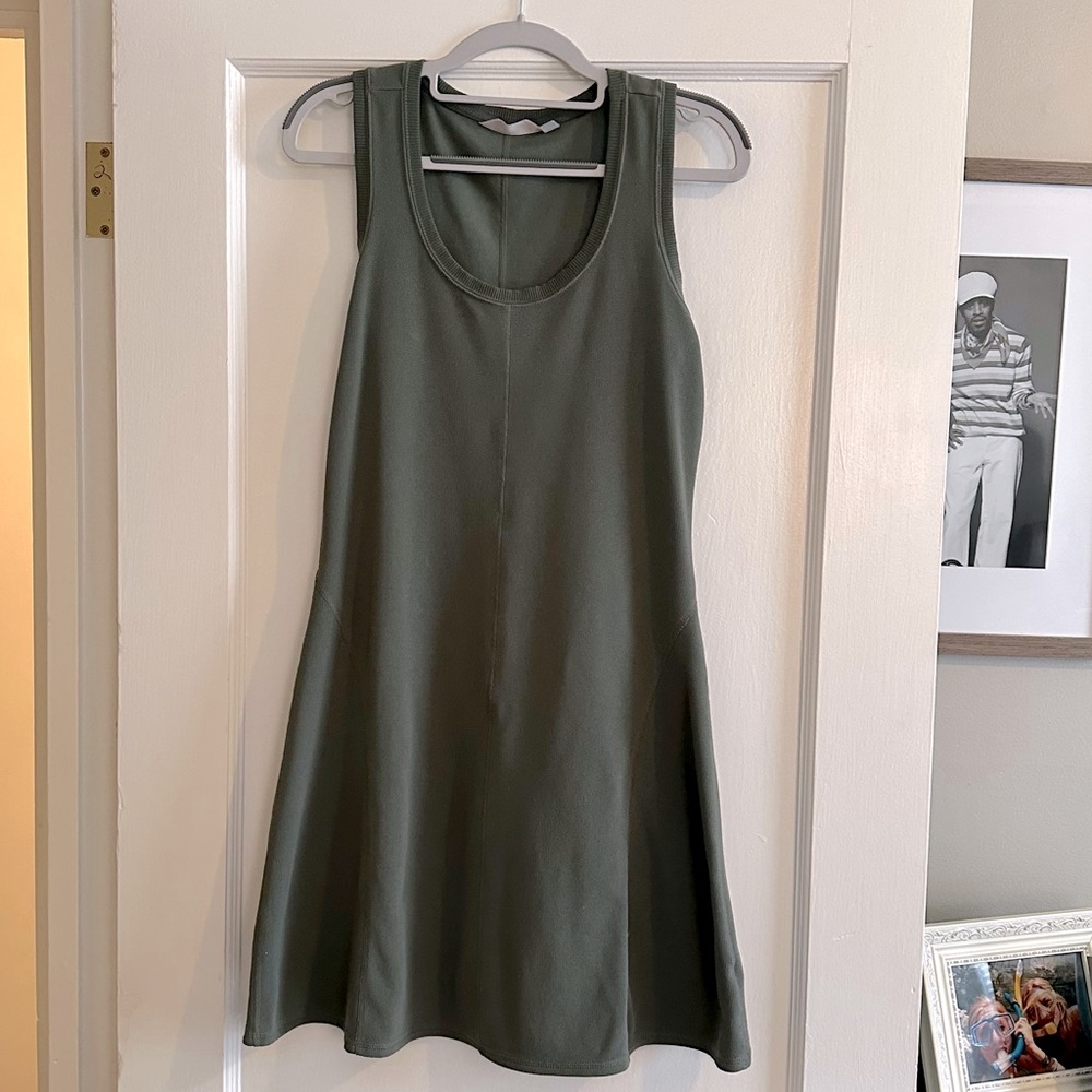 Athleta Green Sleeveless Dress